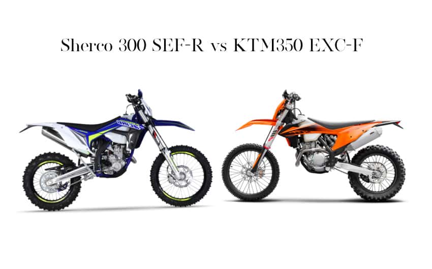 Sherco 300 SEF-R vs KTM350 EXC-F