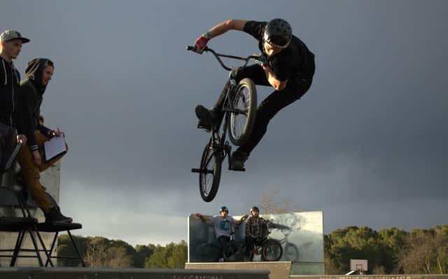 BMX vs mountain bike